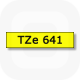 Фото Лента Brother TZE-641 (18 мм, черный на желтом) {TZE641} (2)