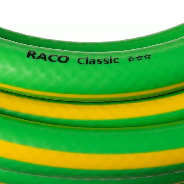 Фото Шланг RACO CLASSIC поливочный, 15атм., армированный, 3-х слойный, 1"х25м {40306-1-25_z01} (2)