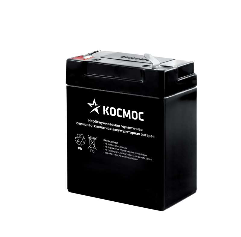 Фото Аккумулятор 4В 900мА.ч для фонарей 6010LED 6010LED_radio7005LED Космос KOCAccu4V0.9Ah