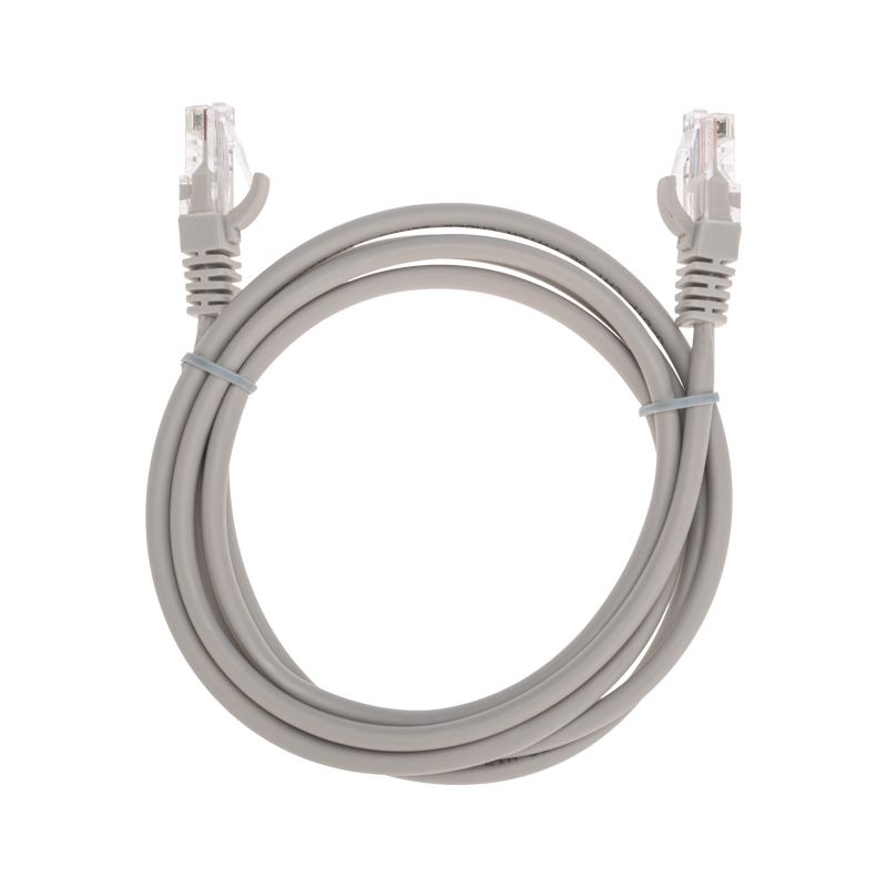 Фото Патч-корд U/UTP, CAT 6, RJ45-RJ45, 26AWG, LSZH, серый, 3м REXANT {02-0290-3}