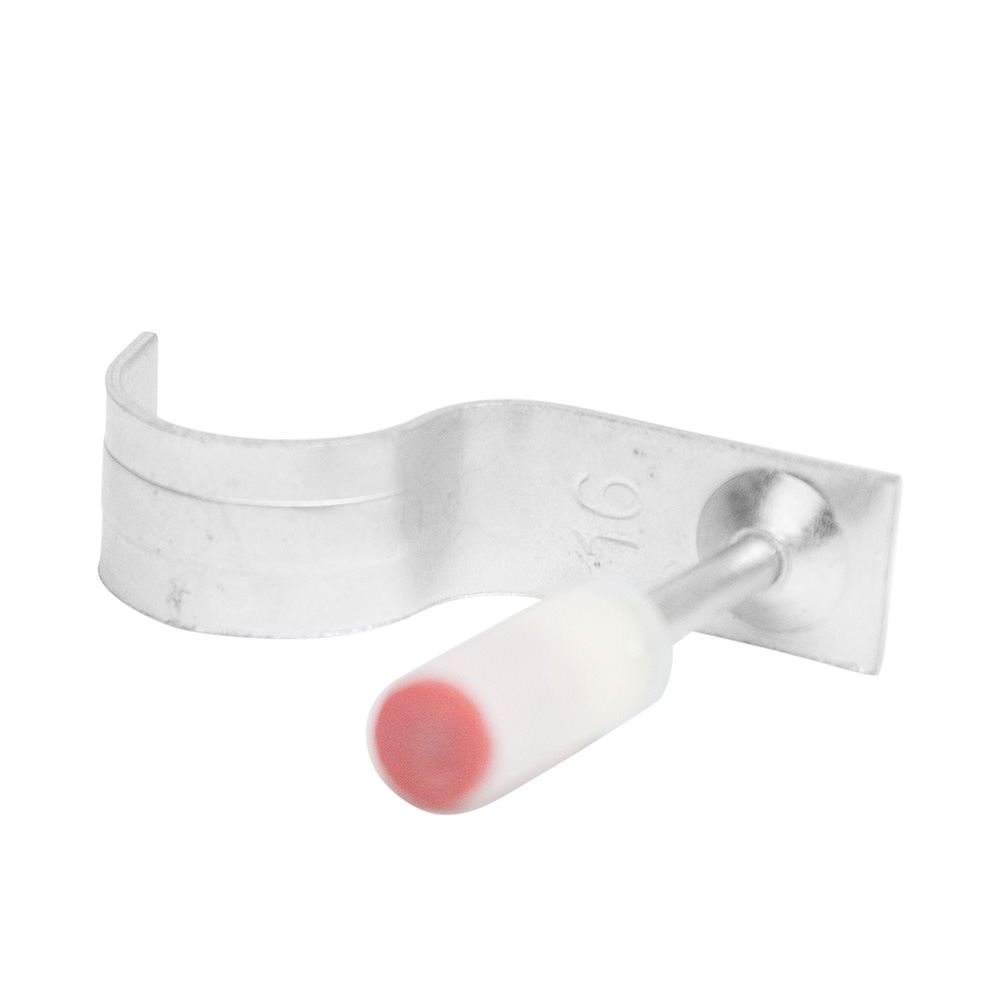 Фото Упаковка гвоздей Vell для пистолета 7,3 мм с крепежом для трубы (50 шт в уп) {V90358} (1)