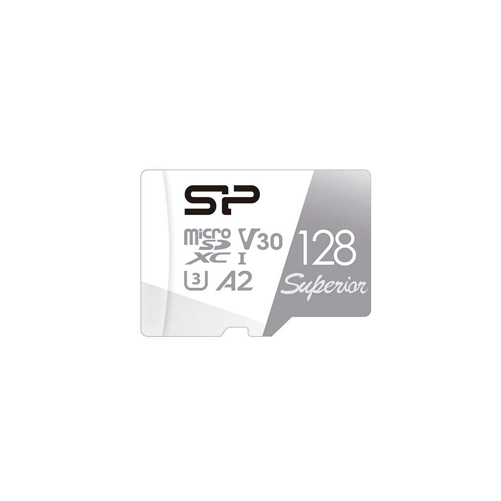 Фото Флеш карта microSD 128GB Silicon Power Superior Pro A2 microSDXC Class 10 UHS-I U3 Colorful 100/80 M {SP128GBSTXDA2V20}