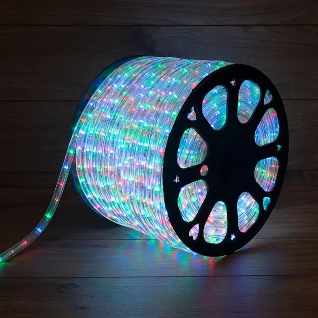 Фото Дюралайт LED, свечение с динамикой (3W) - мульти (RYGB), 36 LED/м {121-329}