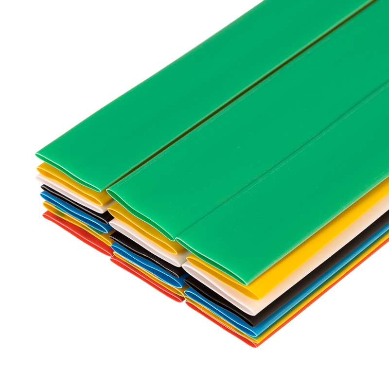 Фото Набор термоусаживаемых трубок №18 ТУТ нг 12/6мм, 7 цветов (упак. 21 шт. по 10см) REXANT {29-0118} (3)