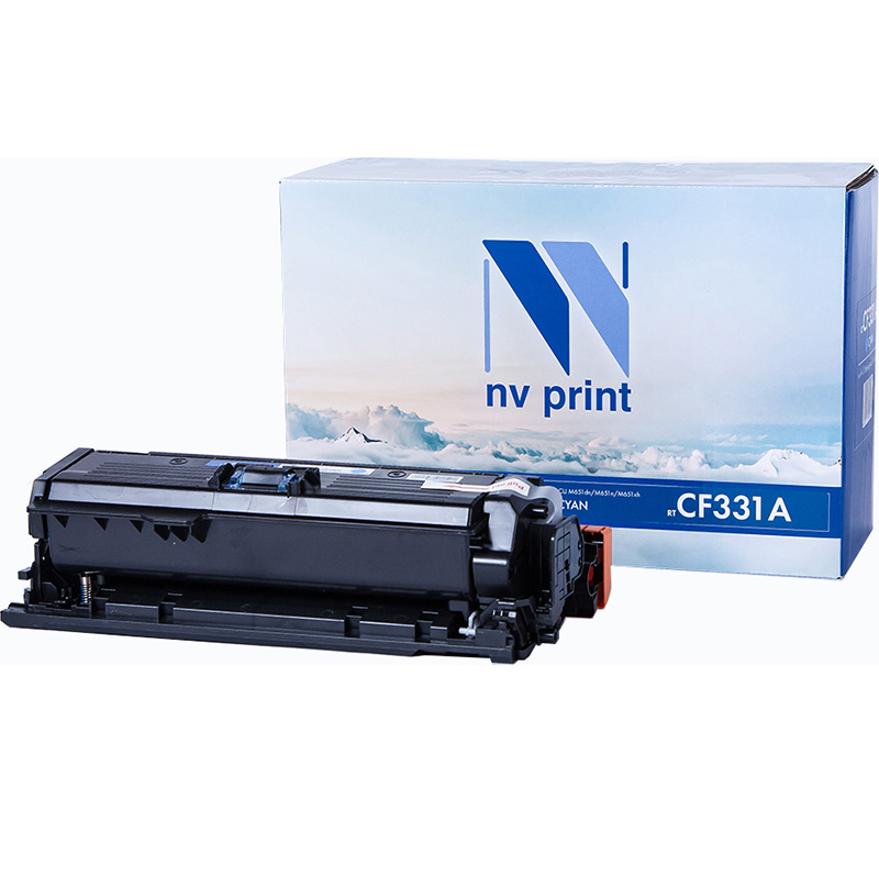 Фото Картридж NV Print совместимый CF331A для HP LJ Color M651 (голубой) {41232}