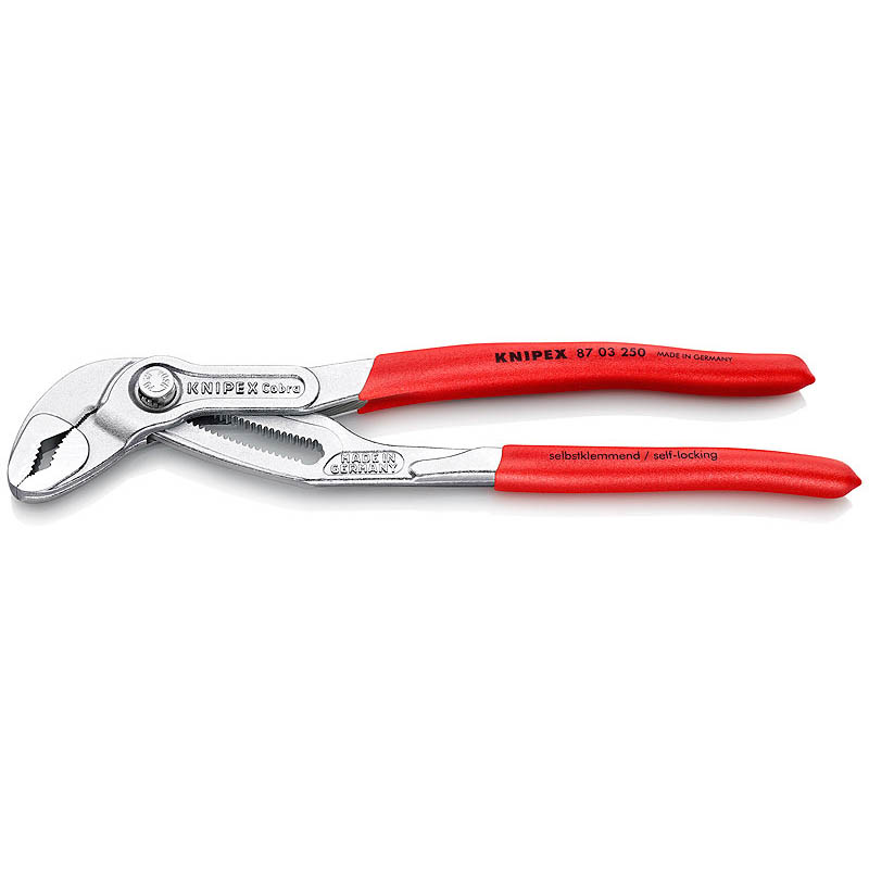 Фото Клещи переставные Knipex COBRA®, 250 мм {KN-8703250SB}