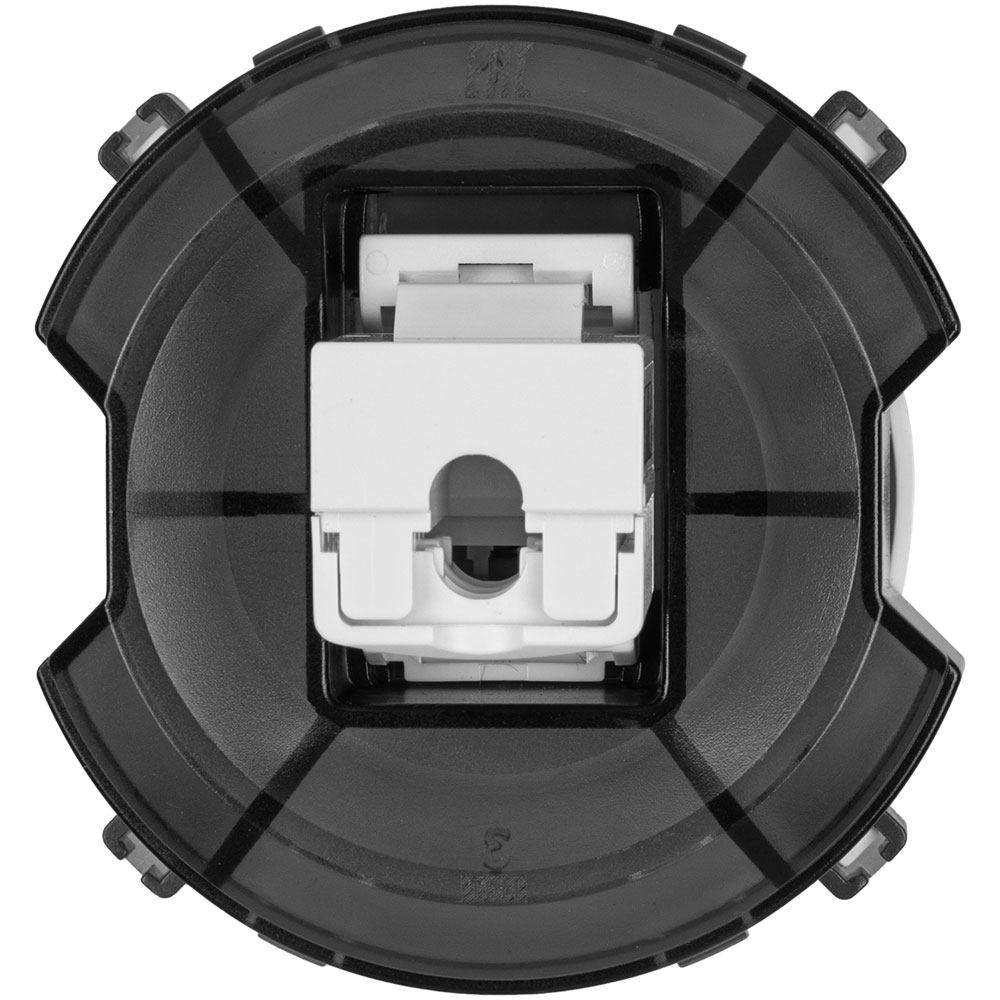 Фото Розетка компьютерная RJ45 белая, "Байкал" TDM {SQ1819-0014} (2)