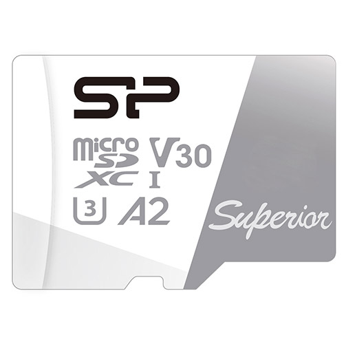 Фото Флеш карта microSD 64GB Silicon Power Superior A2 microSDXC Class 10 UHS-I U3 Colorful 100/80 Mb/s {SP064GBSTXDA2V20}