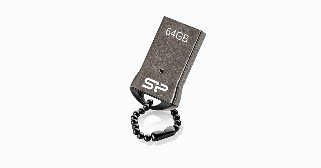 Фото Флеш накопитель 16GB Silicon Power Touch T01, USB 2.0, Черный {SP016GBUF2T01V1K}