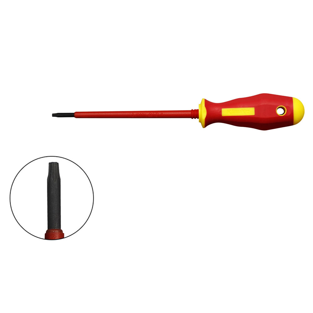 Фото Отвертка Torx Tx30 с изолированной рукояткой {klkKL150TX30IS} (1)