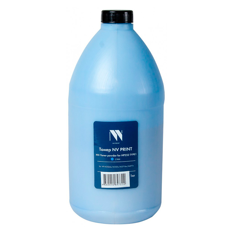 Фото Тонер NV PRINT for HP252 TYPE1 (1KG) Cyan {B2505}