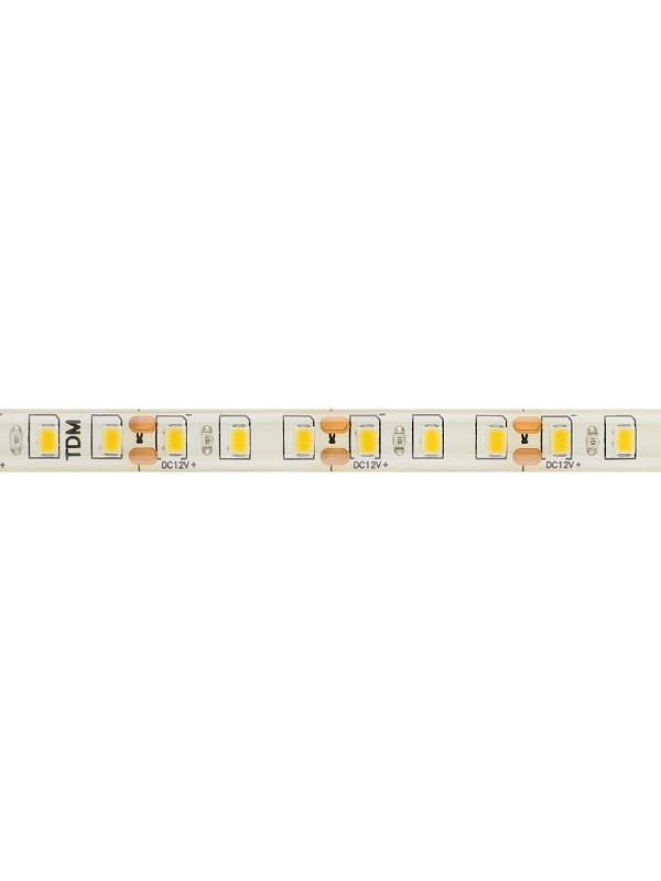 Фото Лента светодиодная SMD2835-120 LED/м-IP65-12 В-9,6 Вт/м-3000 К блистер TDM {SQ0331-0338} (3)