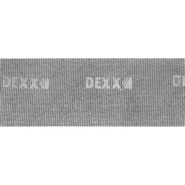 Фото Шлифовальная сетка DEXX абразивная, водостойкая Р 80, 105х280мм, 3 листа {35550-080_z01}