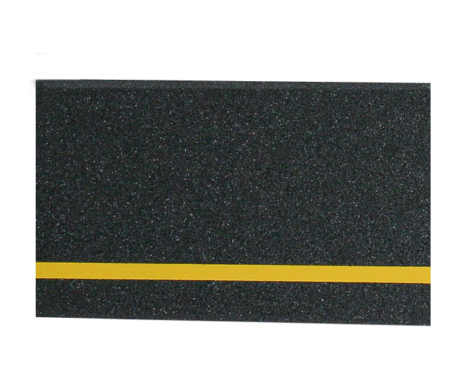 Фото Многофункциональные полосы, черный с желтой полосой (150мм x 610мм) {MFB11500600} (2)