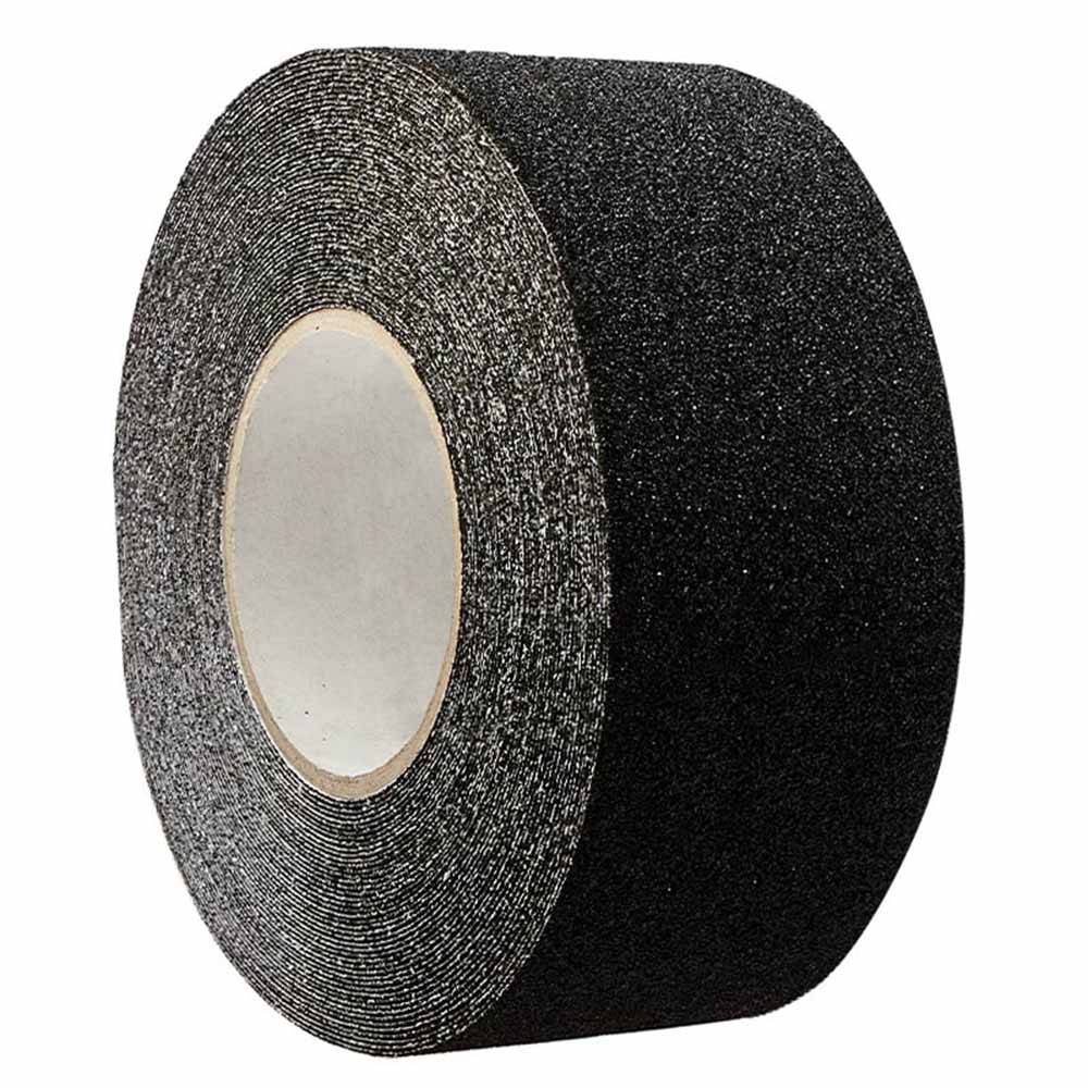 Фото Универсальная противоскользящая лента Vell, черная (75 мм х 18,3 м) {1350954}