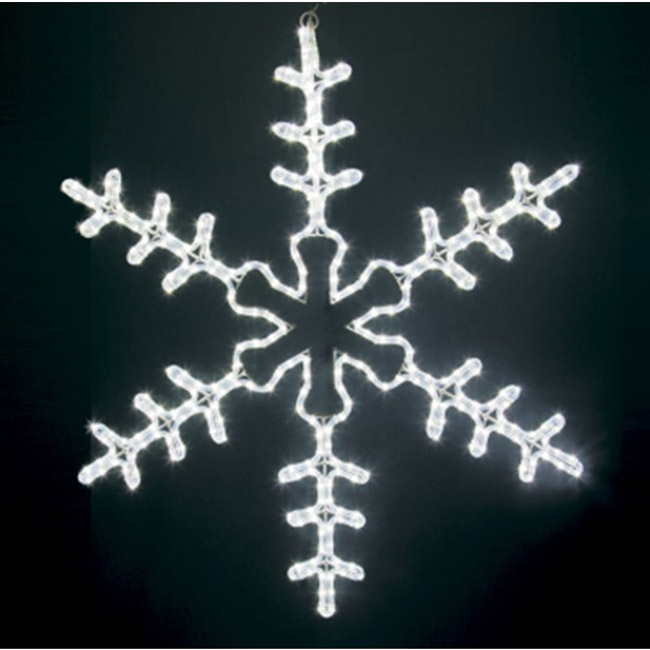 Фото Фигура световая "Большая Снежинка" цвет белый, размер 95*95 см Neon-Night {501-333}