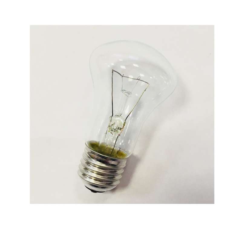 Фото Лампа накаливания Б 130-95 95Вт E27 130В (100) КЭЛЗ 8107002