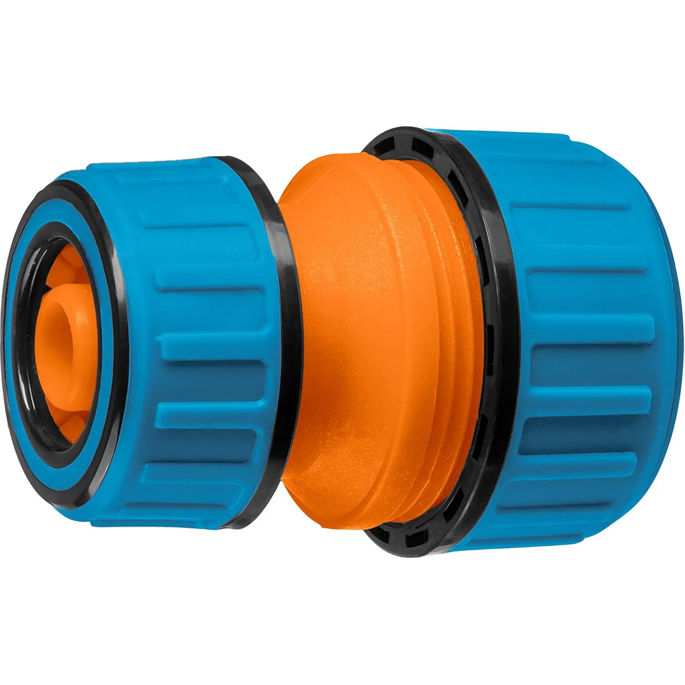 Фото GRINDA PROLine TM-X, 1/2" x 3/4", переходная, муфта ремонтная, для шланга, из ударопрочного пластика {8-426445_z01}