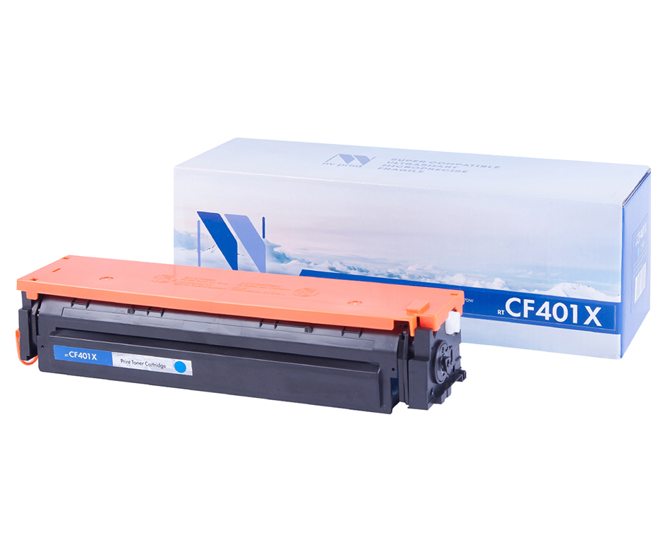 Фото Картридж NV Print совместимый CF401X для HP LJ Color Pro M252/MFP M277 (голубой, 2300k) {41235}