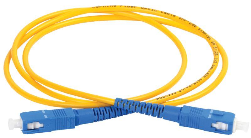 Фото Патч-корд оптический коммутационный соединительный для одномодового кабеля, 9/125 OS2, SC/UPC-SC/UPC Simplex, 5м, ITK {FPC09-SCU-SCU-C1L-5M}