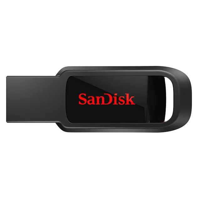 Фото Флеш накопитель 32GB SanDisk CZ61 Cruzer Spark, USB 2.0, Black {SDCZ61-032G-G35}