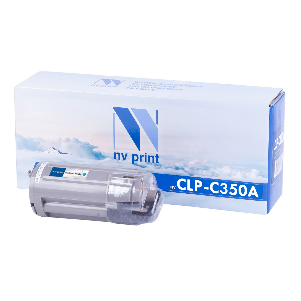 Фото Картридж NV Print совместимый CLP-C350A для Samsung CLP 350A (голубой) {18615}