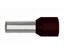 Фото Втулочный изолированный наконечник Klauke 1.5 мм², длина втулки 12 мм, черный {klk47212}