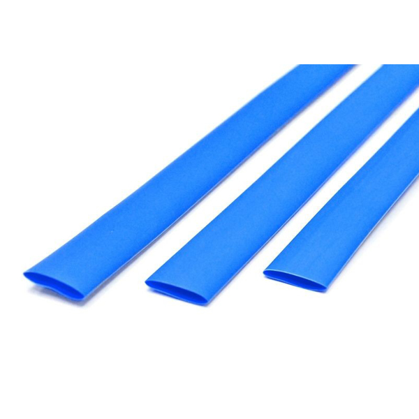Фото Термоусадочные трубки в метровой нарезке с коэффициентом усадки 2:1 ТНТнг-16/8 мм, синяя {72417}