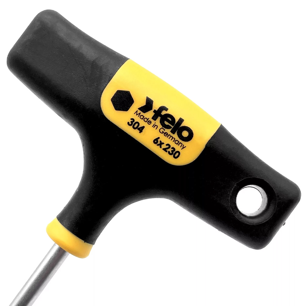 Фото Felo Ключ Т-образный 6 мм, стержень 230 мм (30406880) {30406860} (2)