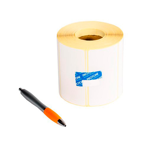 Фото Этикетка Proton 40 x 30 мм TTP (1 ряд, 1000 шт, втулка 40) {MTOA-CH7C9W}