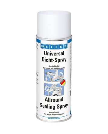 Фото Универсальный спрей-герметик Weicon Allround Sealing Spray (400 мл). Распыляемый пластик {wcn11555400}