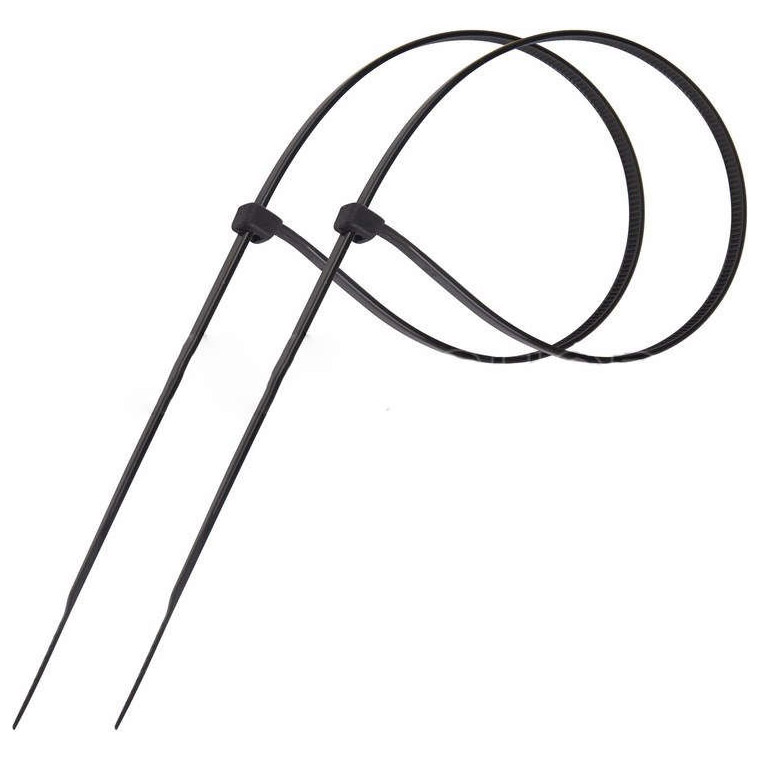 Фото Хомут-стяжка кабельная нейлоновая PROconnect 200 x3,6 мм, черная, упаковка 100 шт. {57-0201}
