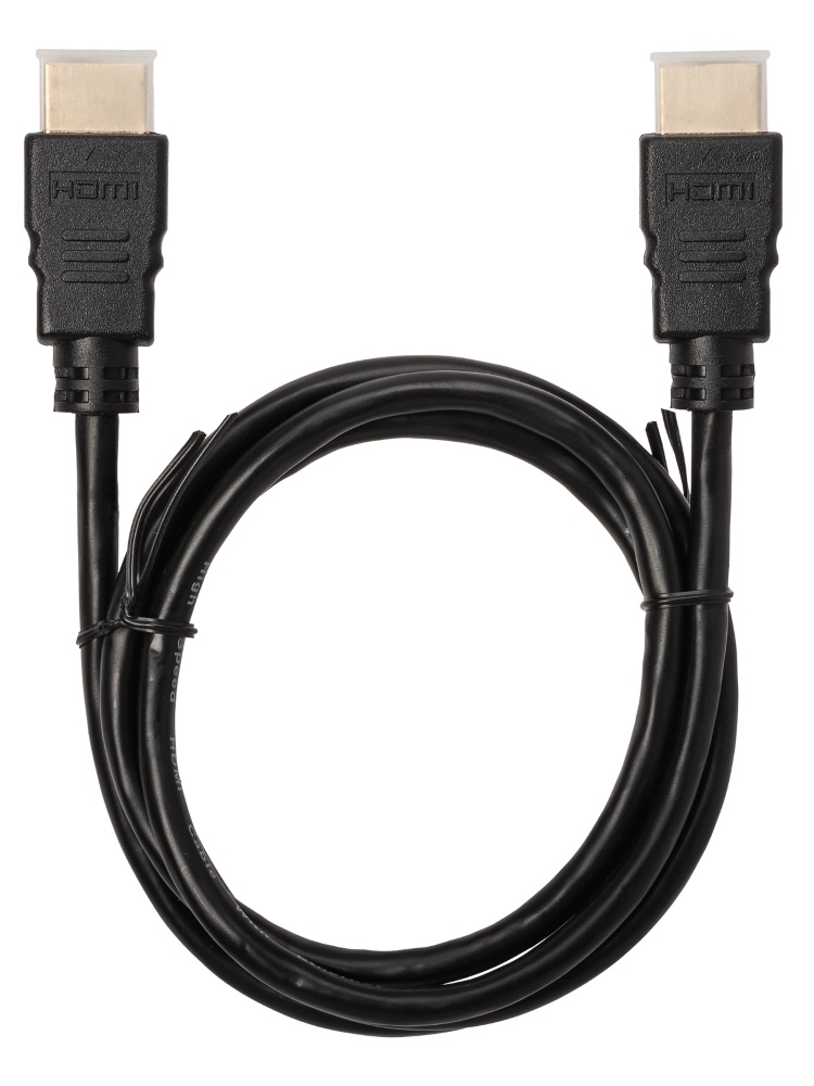 Фото Кабель "АВК 1" HDMI - HDMI, v2.0, позолоченные контакты, 1 метр, TDM {SQ4040-0001}