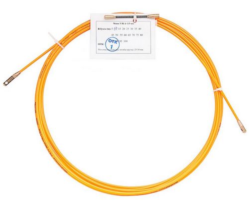 Фото Hyperline CPS-GP3.5-B-30M Устройство для протяжки кабеля мини УЗК в бухте, 30м (диаметр прутка с обо {248566}