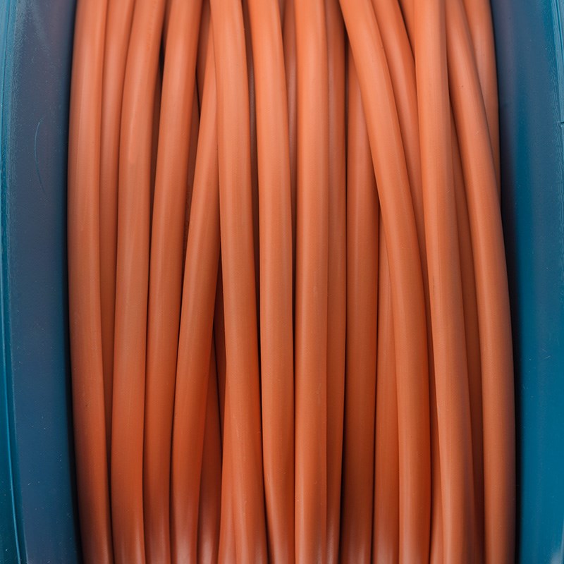 Фото Удлинитель Rexant на катушке, ПВС 2х0,75 мм², 50 м., оранжевый (газон) {11-7650} (2)