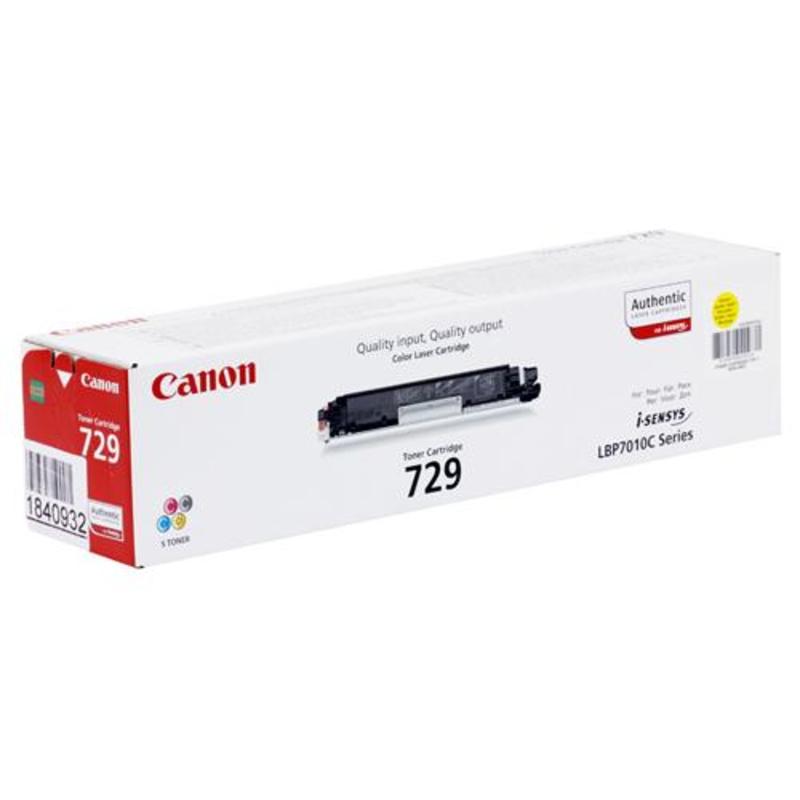 Фото Картридж CANON 729 Y желтый {4367B002}