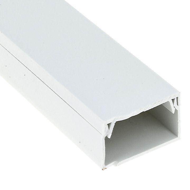Фото Кабель-канал 80х60 L2000 пластик Plast PROxima EKF kk-80-60 (1)