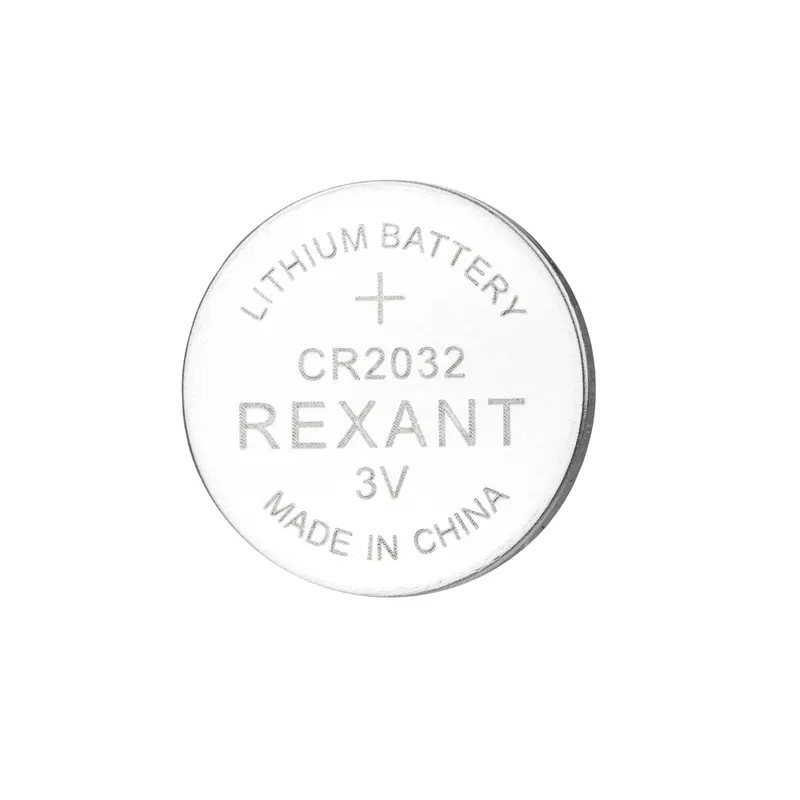 Фото Батарейка литиевая CR2032 3В блистер 1 шт. REXANT {39-1114}