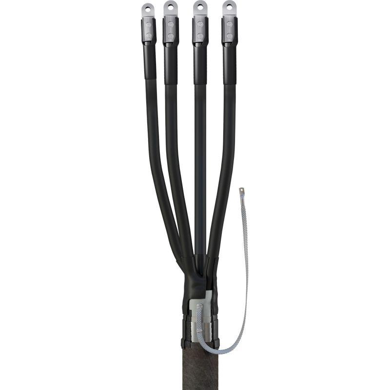 Фото Муфта кабельная 4 КВ(Н)Тп-1 (150-240) с наконечниками (полиэтилен/бумага) ЗЭТАРУС zeta20828