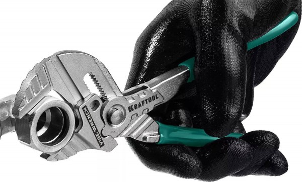 Фото Клещи переставные-гаечный ключ KRAFTOOL VISE-WRENCH X 180 мм {22066} (2)