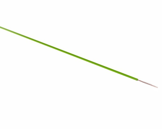 Фото Провод питания ПГВА 1 х 2.50 мм², Rexant, зеленый (бухта, 100 м) {01-6543}
