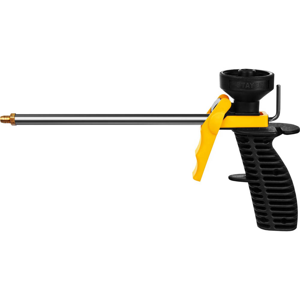 Фото Пистолет для монтажной пены "ULTRA", нейлоновый химически стойкий корпус, клапаны из нержавеющей стали, STAYER {06860_z02}