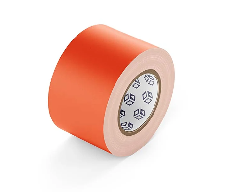 Фото Маркировочная лента - цвет оранжевый - маркировка трубопроводов группы веществ «КИСЛОТА» 100 мм/10 м Эконом {F13-5000-Econ} (1)