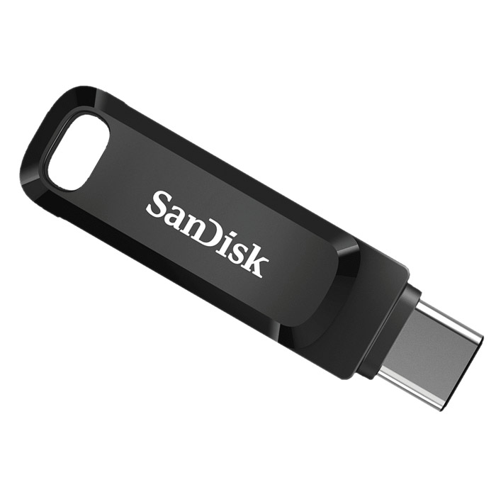 Фото Флеш накопитель 256GB SanDisk Ultra Dual Drive Go, USB 3.1 - USB Type-C Black {SDDDC3-256G-G46}