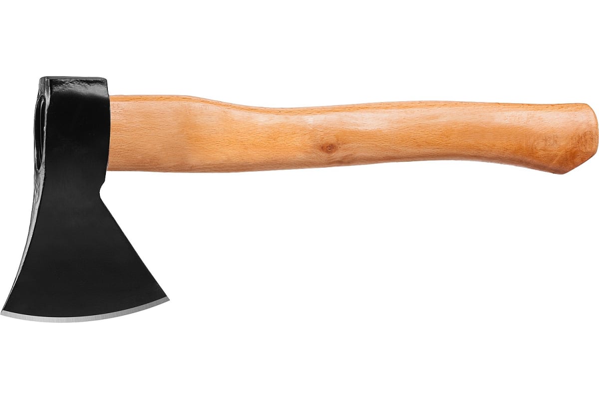 Фото Топор 800 кованый с деревянной рукояткой 360 мм (общий вес 800 г) MIRAX {2060-08_z02} (2)
