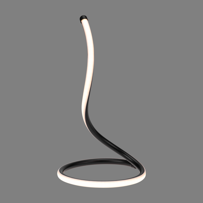 Фото Светильник декоративный Spiral Uno, LED, 2Вт, 3000К, 5В, черный REXANT {609-030} (4)