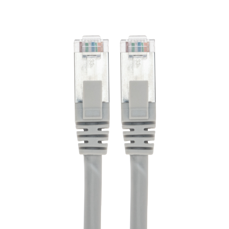 Фото Патч-корд F/UTP, CAT 6, RJ45-RJ45, 26AWG, LSZH, серый, 5м REXANT {02-0210-5} (2)