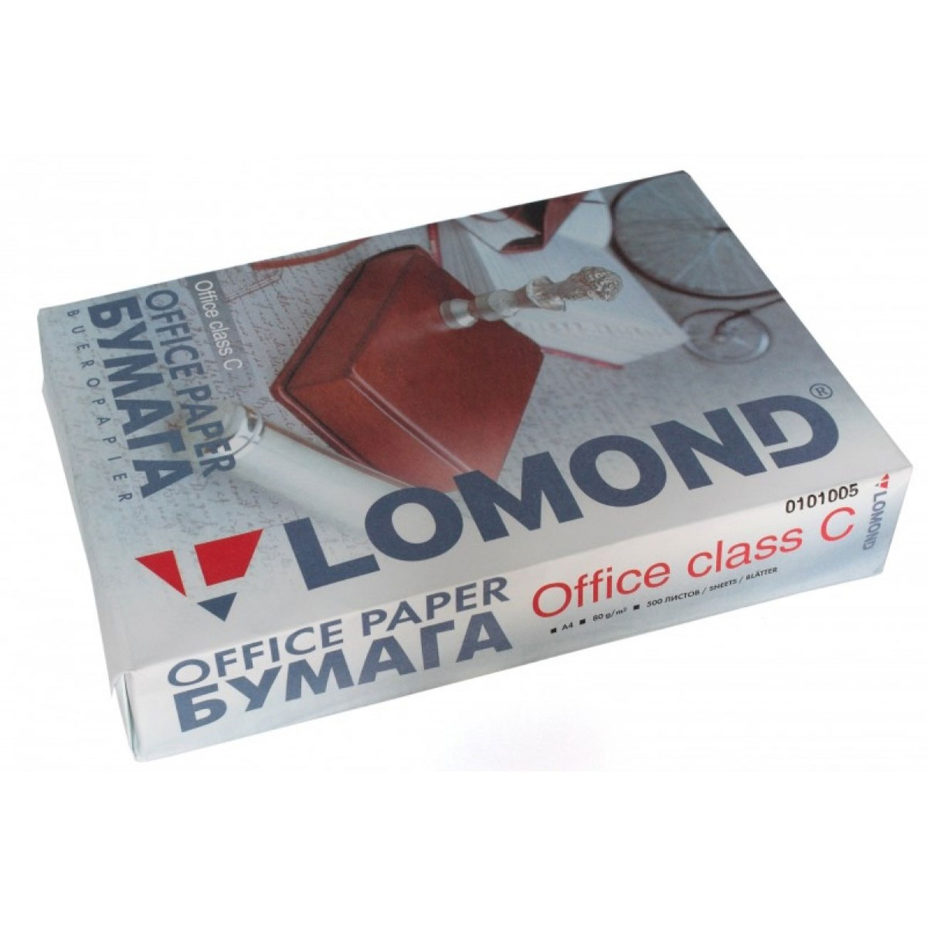 Фото Бумага Lomond Office класс "С", белизна 146%, A4, 80 г/м², 500 л {0101005} (1)