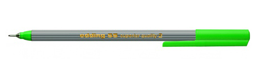 Фото Капиллярная ручка Edding для бумаги и картона, круглый наконечник, 0,3 мм, зеленый {E-55#4}