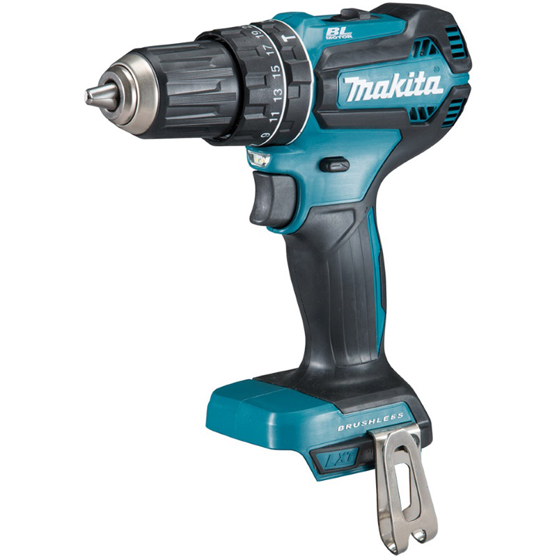 Фото Дрель аккумуляторная ударная Makita DHP485Z (18 В, БЗП.13мм, 2скор, 25/50Нм, 1,7кг, без ак (DHP485Z)